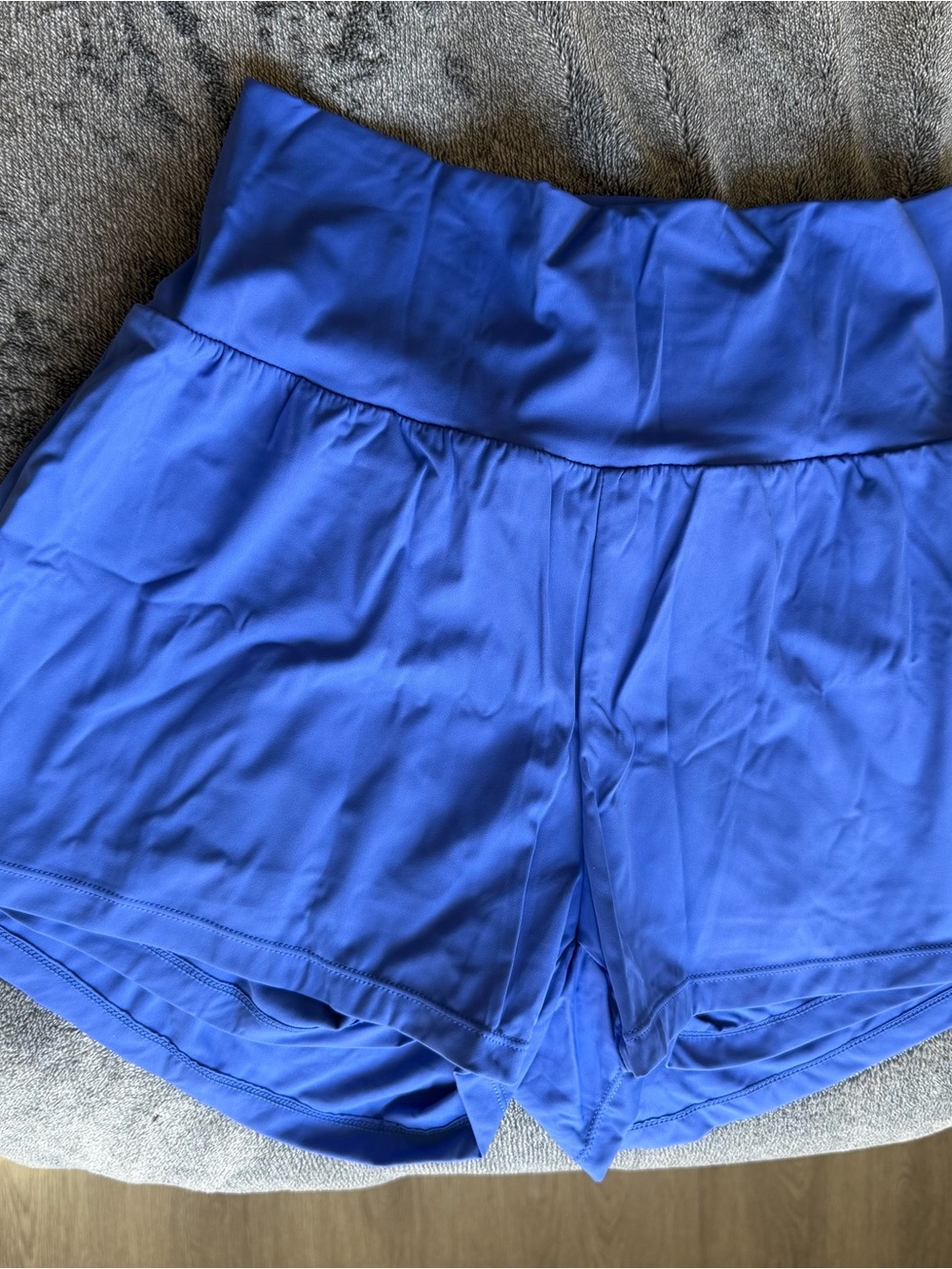 HALARA Royal Blue High-Waist Athletic Shorts